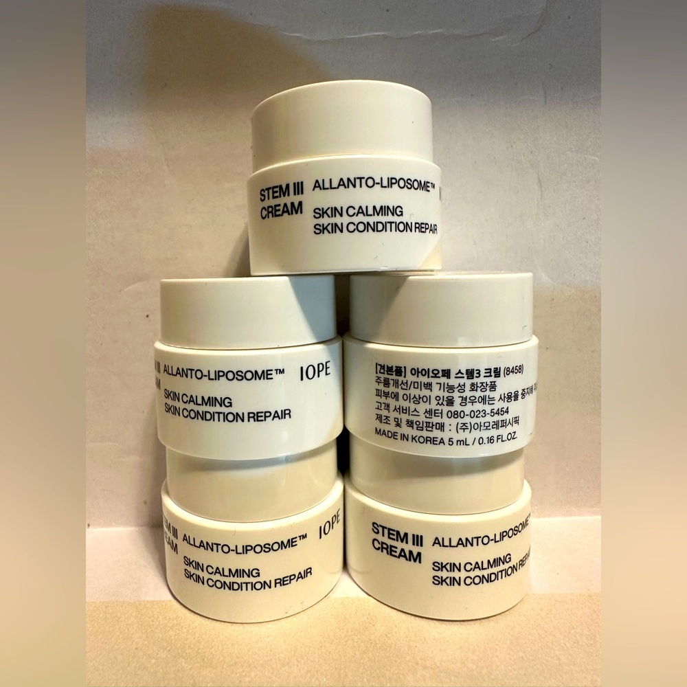 IOPE STEM 3 III Cream 25ml (5ml x 5ea). Newest Version. Expired 2026